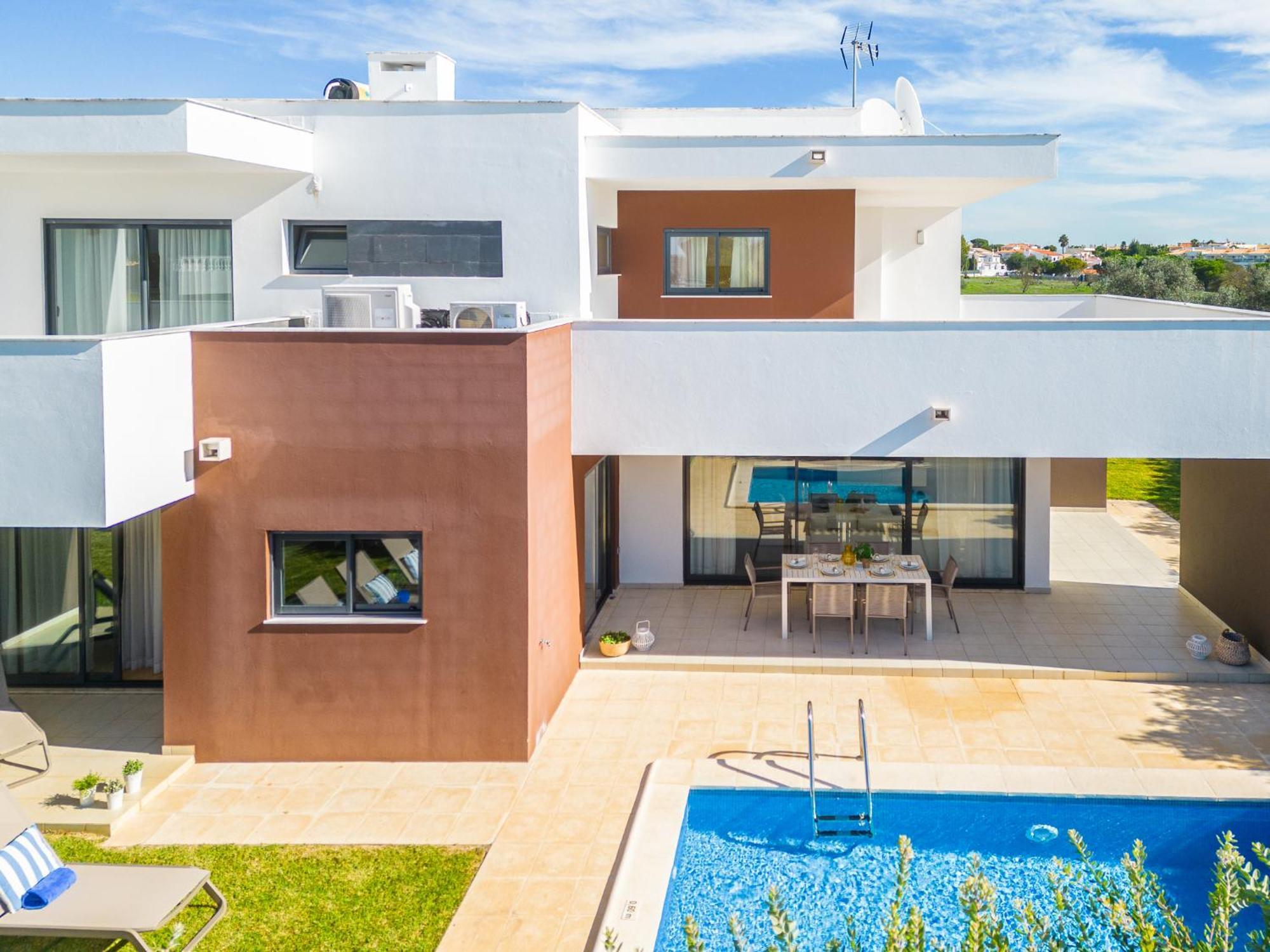 Villas Novochoro - Large Garden- Heatable Pool Albufeira Exterior photo